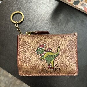 Coach coin, card and ID holder